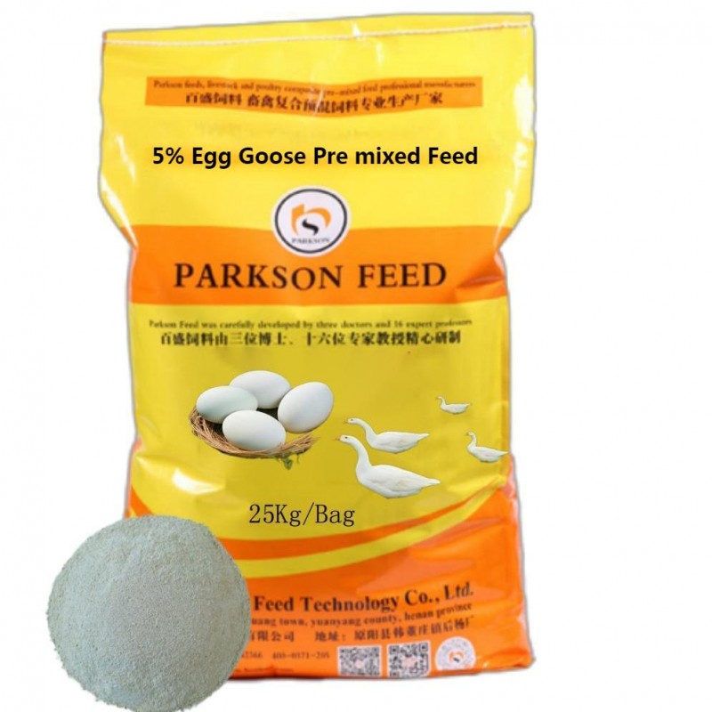 5% karmienie goosem premixed, goose feed